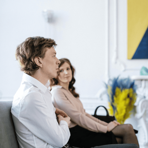 pareja en terapia de pareja